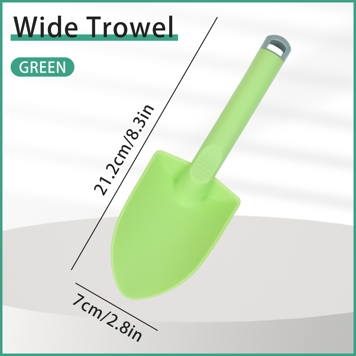 [pp material] j101e green wide shovel