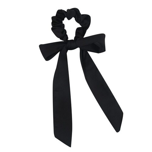 Headband with Tassel Hair Tie, Algae Hair Band for Women, Hair Tying Headband with Ribbon, Big Bow Hair Tassel, Silk Ribbon Hairband, Net Pop Star Style