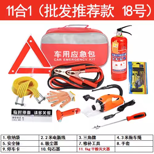Trip Repair: Che Lu Shi Kempinq və səyahət - car-emergency-kit-18