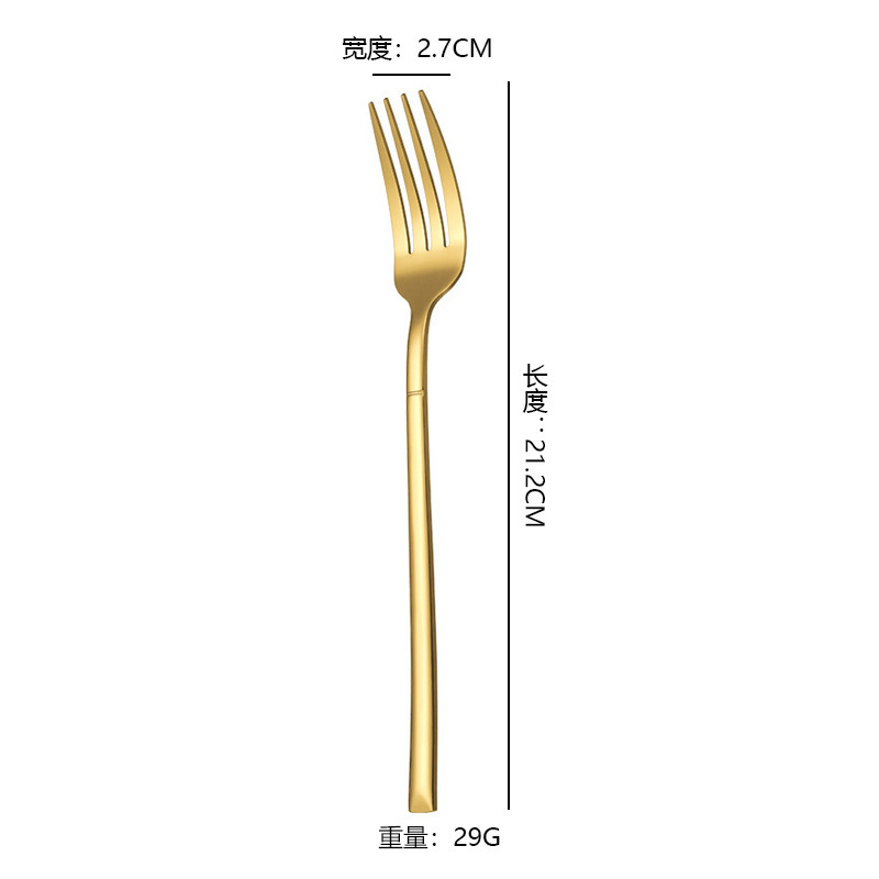 工厂自产自销不锈钢勺子餐具套装 西餐具刀叉勺厨房餐厅酒店用具|undefined