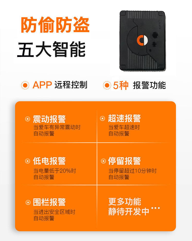 GPS Locator 4G Full-Band Full-Network 10000mAh Wireless Charging Model Beidou Global Tracker