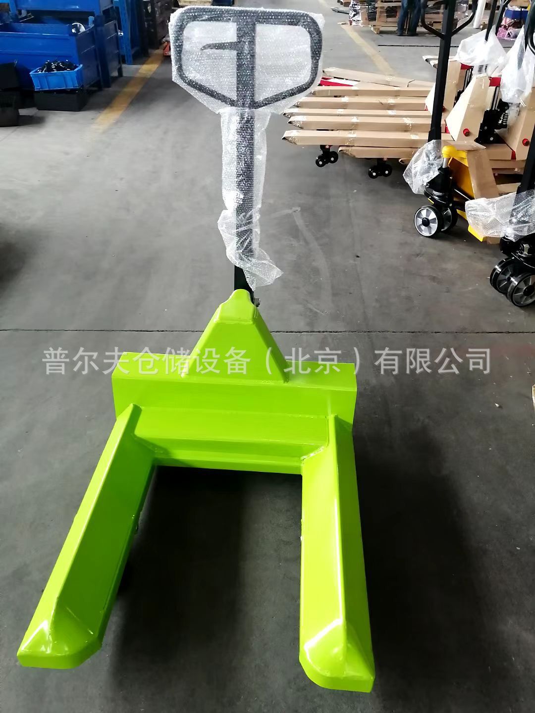 非标手动叉车圆纸卷筒纸运输搬运车纺织经轴地牛纱辊车短加长加宽