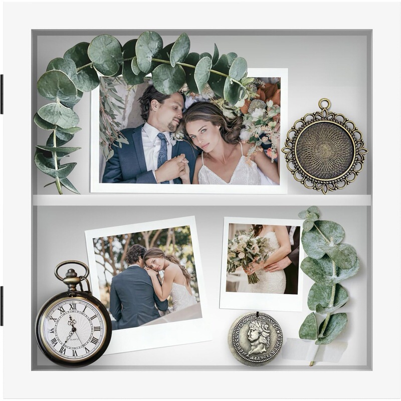 White double-layer hollow shadow box pet paw print collar photo collection box souvenir wall-mounted display frame White double-layer hollow shadow box pet paw print collar photo collection box souvenir wall-mounted display frame