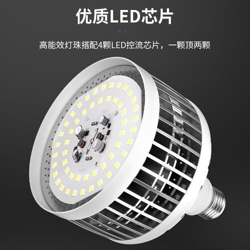 LED bulb energy-saving lamp household super bright e27 screw strong light 60w factory workshop 260W high power lighting