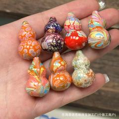 手工非遗大漆葫芦散珠DIY创意手机链/钥匙扣文玩手串工艺品配件