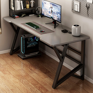 Double Computer Table Desktop E-Sports Table Home Side-By-Side Long Table Bedroom Simple Office Desk Writing Work Table