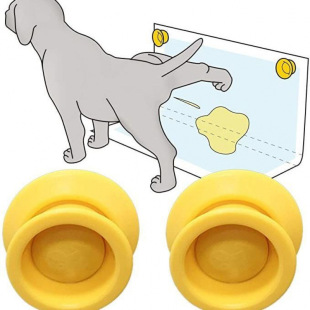 Pet Urine Pad Holder Magnetic Buckle Holder Simple Dog Toilet Holder Pet Urine Pad Iron-Absorbing 3m Sticker