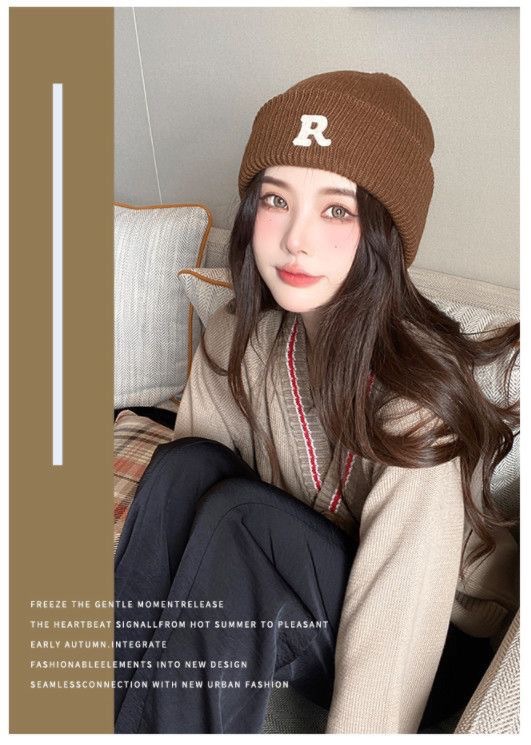 Knitted Beanie Hat For Women And Men Warm Winter Accessory_voghion.com