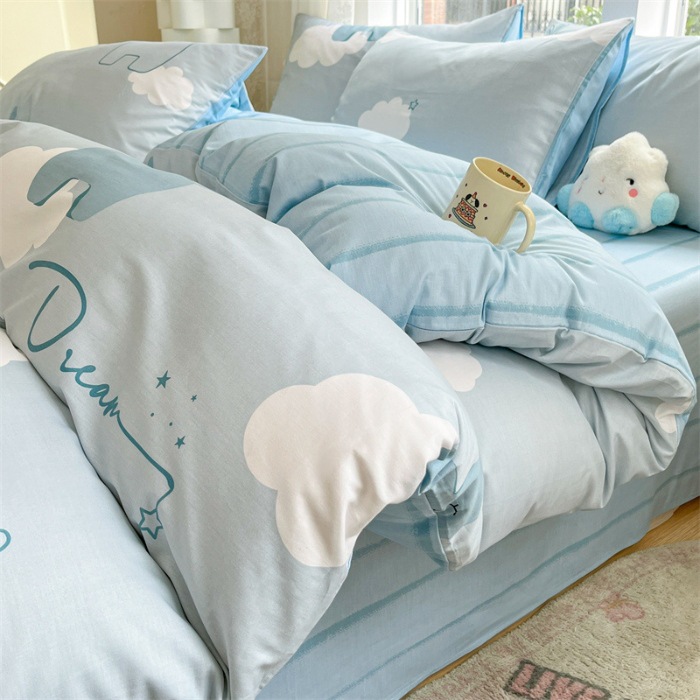 R Sleeping Deer [코밍면 100%, 피부친화적, 알몸수면]