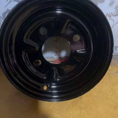 Tricycle motorcycle hub 375/400-12: Motorcycle wheel hub - 300-8-rear-wheel-black