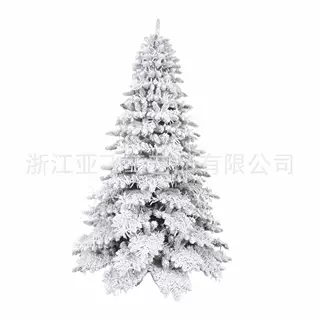 亚飞工厂家直销跨境精品圣诞树加灯PVC混合可定制尺寸