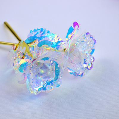 Manufactor supply colour Gold foil gift Cross border Source of goods activity originality gift Artificial Flower Valentine's Day gift