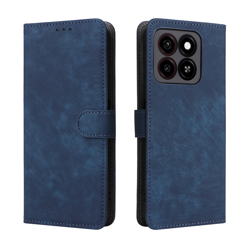 Custodia antifurto in pelle compatibile con A35/A55 ZTE Blade A55 Phone_voghion.com