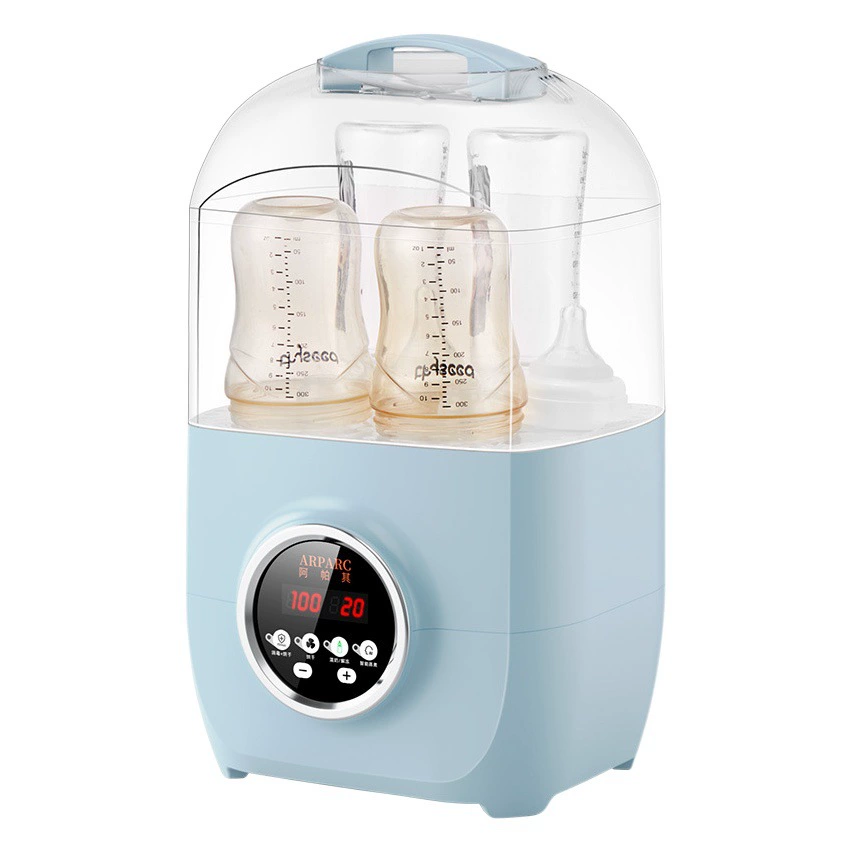 Сушилка-стерилизатор для бутылочек, подогреватель детского питания, подогреватель молока 3-в-1, пароварка для детских принадлежностей, кухонный комбайн с функцией сушки