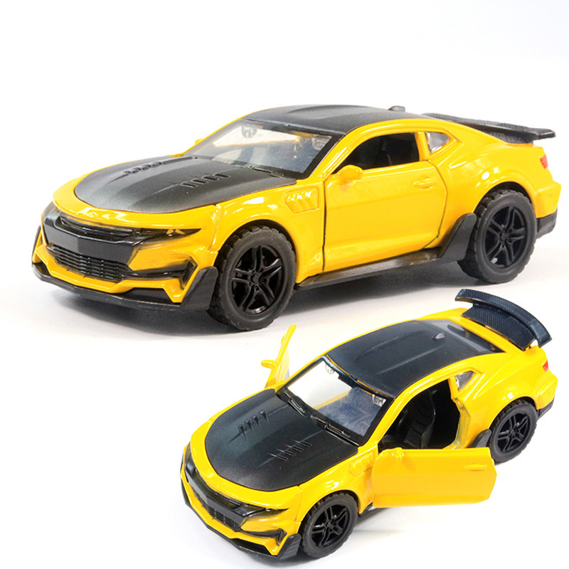 Return fuerza a granel aleación modelo de coche puerta abierta coche de juguete para niños niño decoración de pastel al por mayor
