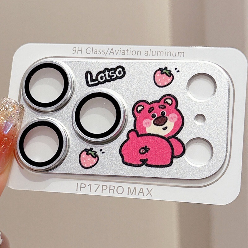 New Constellation [Cartoon Lens Film] Suitable for Apple 18P/18Pm/17P Mobile Phones, Cute Cartoon Protective Film