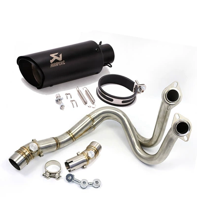Er6N/6F/Versys650/Z650 Motorcycle Modified | Motorcycle exhaust pipe - full-set-q