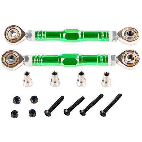 1 Set Color: Green Material: Metal Suitable for Baha Second Generation Pull Rod Remote Control Car Accessories 8