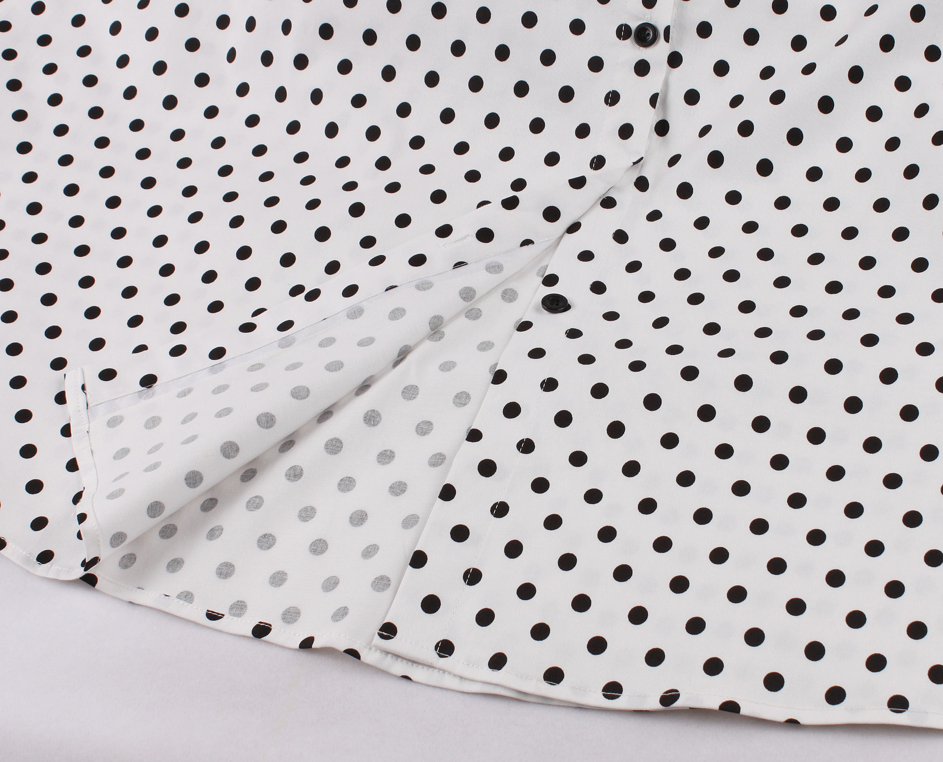 women's lapel polka-dot sleeveless bandage dress nihaostyles clothing wholesale NSMXN78859