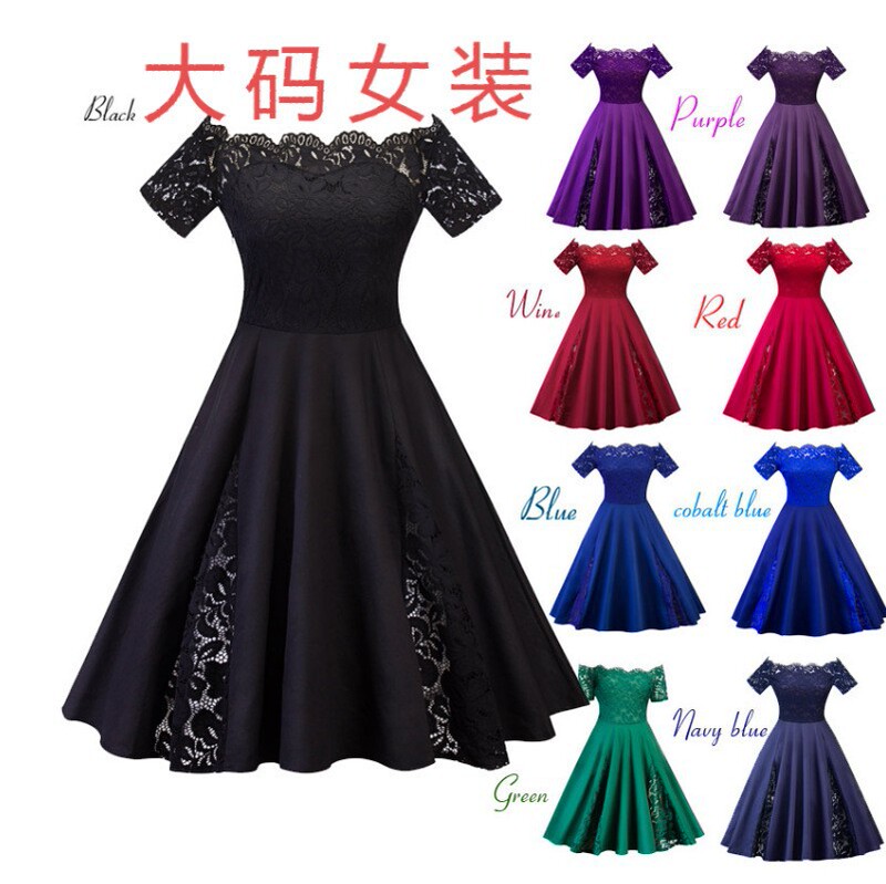 2022 European and American New Style Dress Large Size Women's Evening Dress Lace Embroidered Two-piece Cocktail Dress Set