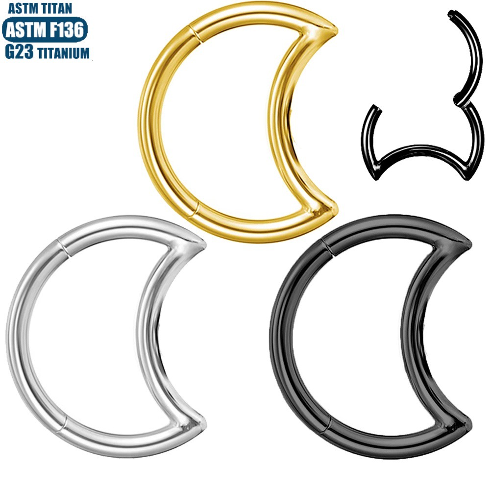 Labret piercing jewelry detail image