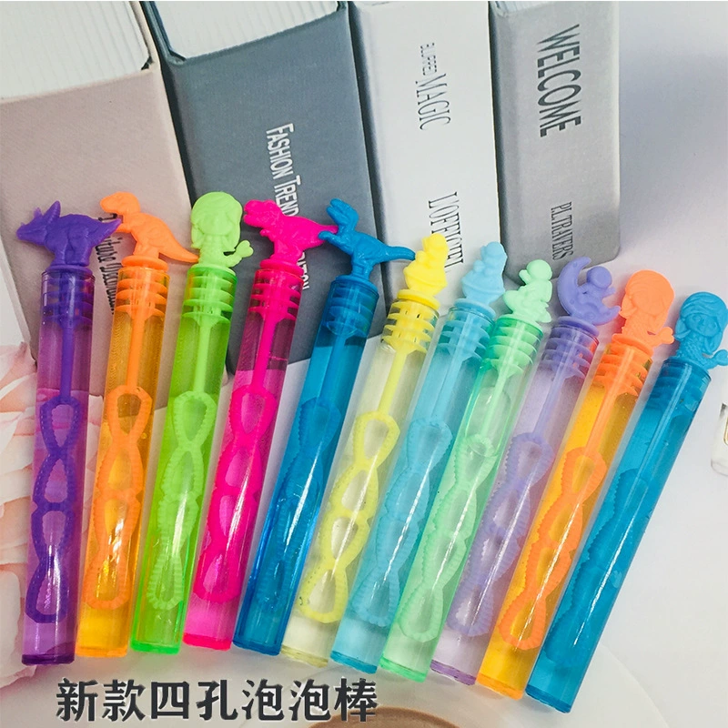 Хит продаж: новая мини-бабл-машина в виде пробирки с динозавром, небьющаяся, разноцветная, для уличных торговцев