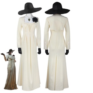 Resident Evil 8 Village cosplay Dimitrescu Vampire Lady Timothy Rescu Costume