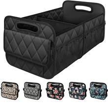 现货亚马逊后备箱车载收纳箱汽车收纳盒储物箱车内用品行李箱尾箱