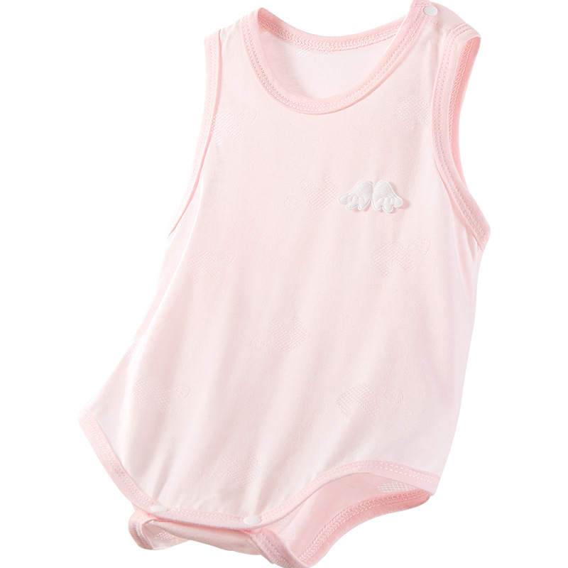 Baby summer jacket newborn chaleco delgado para hombres y mujeres, chaleco de triángulo, ropa de verano para niños pequeños, ropa de bebé image 5