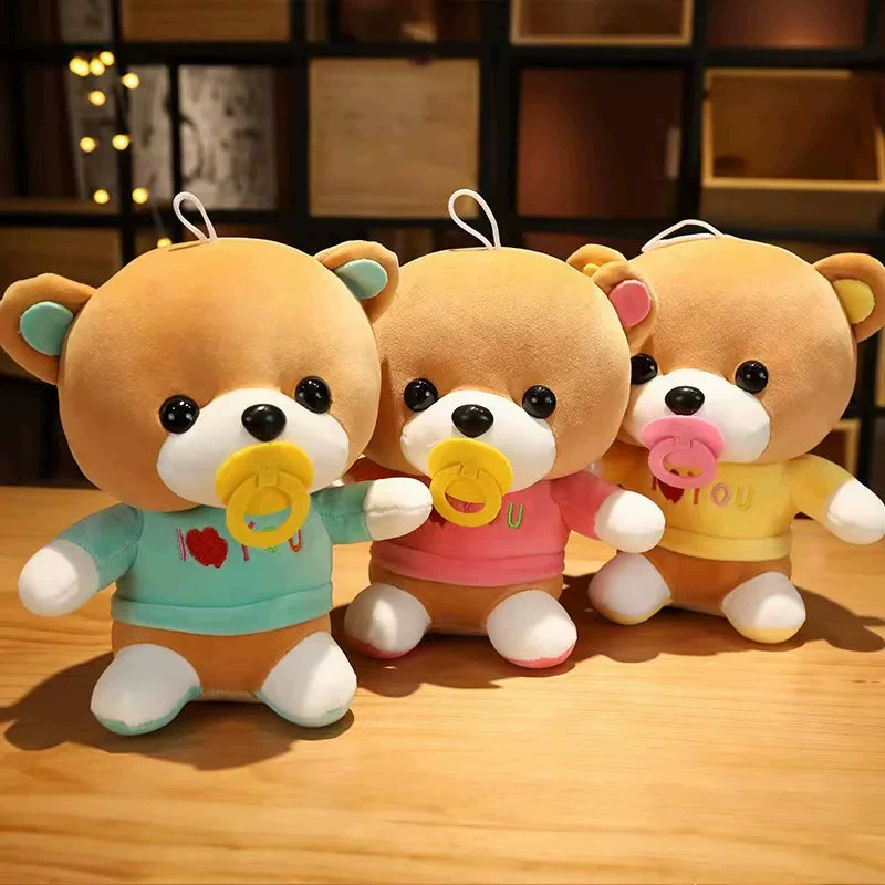 Cute plush dolls collection with adorable animals and bears, 8-inch soft stuffed toys