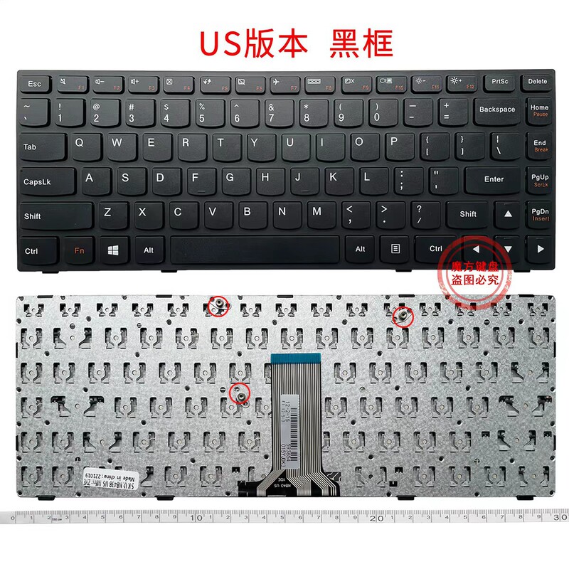Suitable for Lenovo G40-70/45 B41-35A/At M41 N40 Z40-75 Z41-80 Keyboard B40-30 Suitable for Lenovo G40-70/45 B41-35A/At M41 N40 Z40-75 Z41-80 Keyboard B40-30
