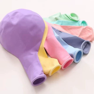 18寸马卡龙色正圆加厚乳胶气球生日套装派对装饰婚庆布置告白气球