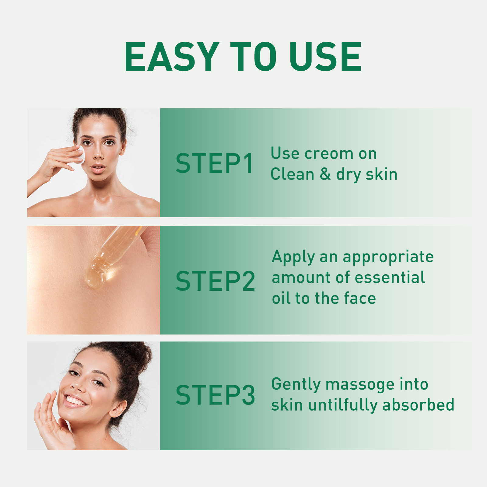 Jayswing Tea Tree Oil Lightens Marks, Moisturizes Repairs Facial Sensitivity, Reddening and Acne Removing essence_voghion.com