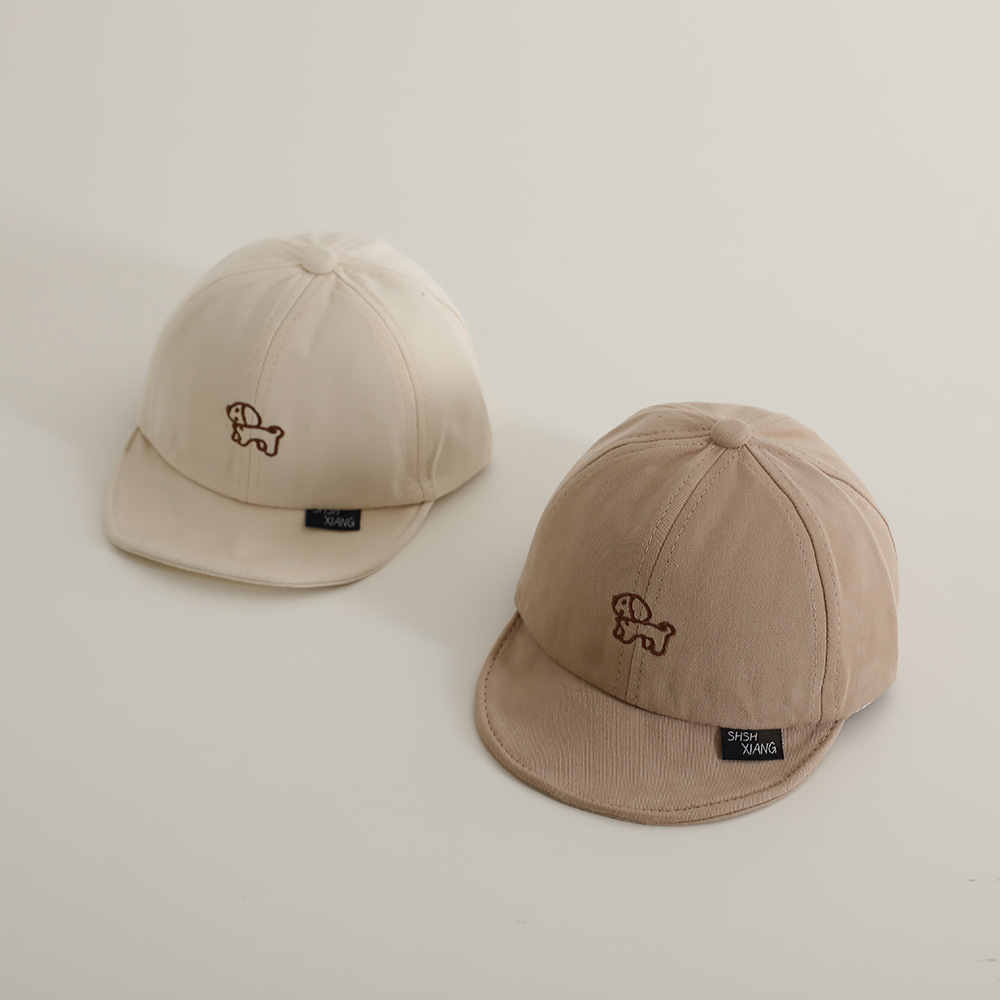 Sombrero para bebés al aire libre sombrero de béisbol de brilla suave de verano primavera y otoño estilo coreano para niños y niñas sombrero de protección solar