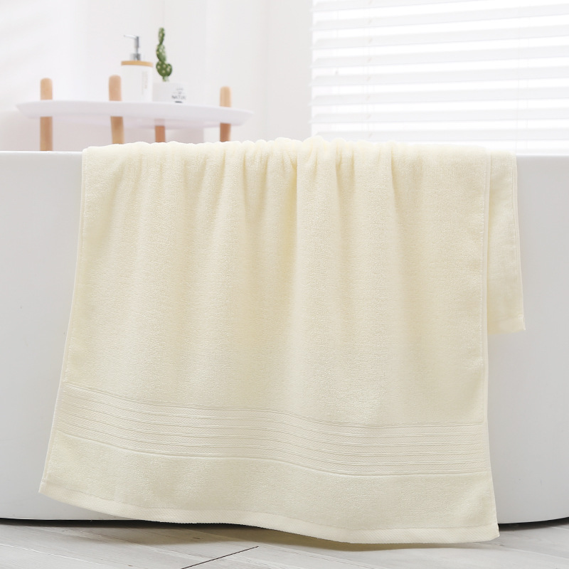 Toalla de baño hombres y mujeres al por mayor 70*140 algodón absorbente baño adulto algodón Hotel Toalla de baño Comercio exterior entrega logo