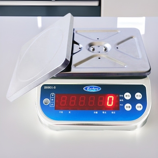 Waterproof Digital Scale All Stainless Steel High-Precision Gram Weight Scale Commercial 30kg Aquatic Milk Tea Shop Food Seafood Scale