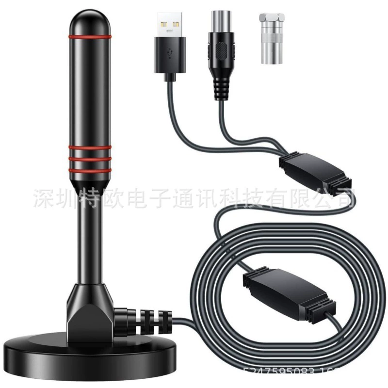 Наземная волна с высоким коэффициентом усиления цифровой телевизионной антенны для помещений DTMB Бытовая присоска DVB-T HDTV телевизионная антенна