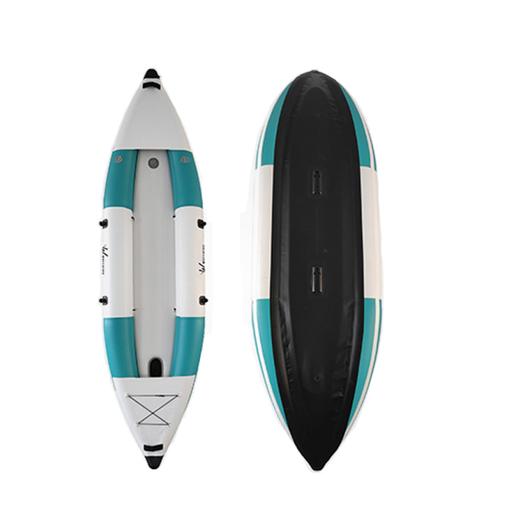 Factory Customized 340cm Inflatable Kayak Double Single Canoe with Seat Fishing Assault Boat Kayak
