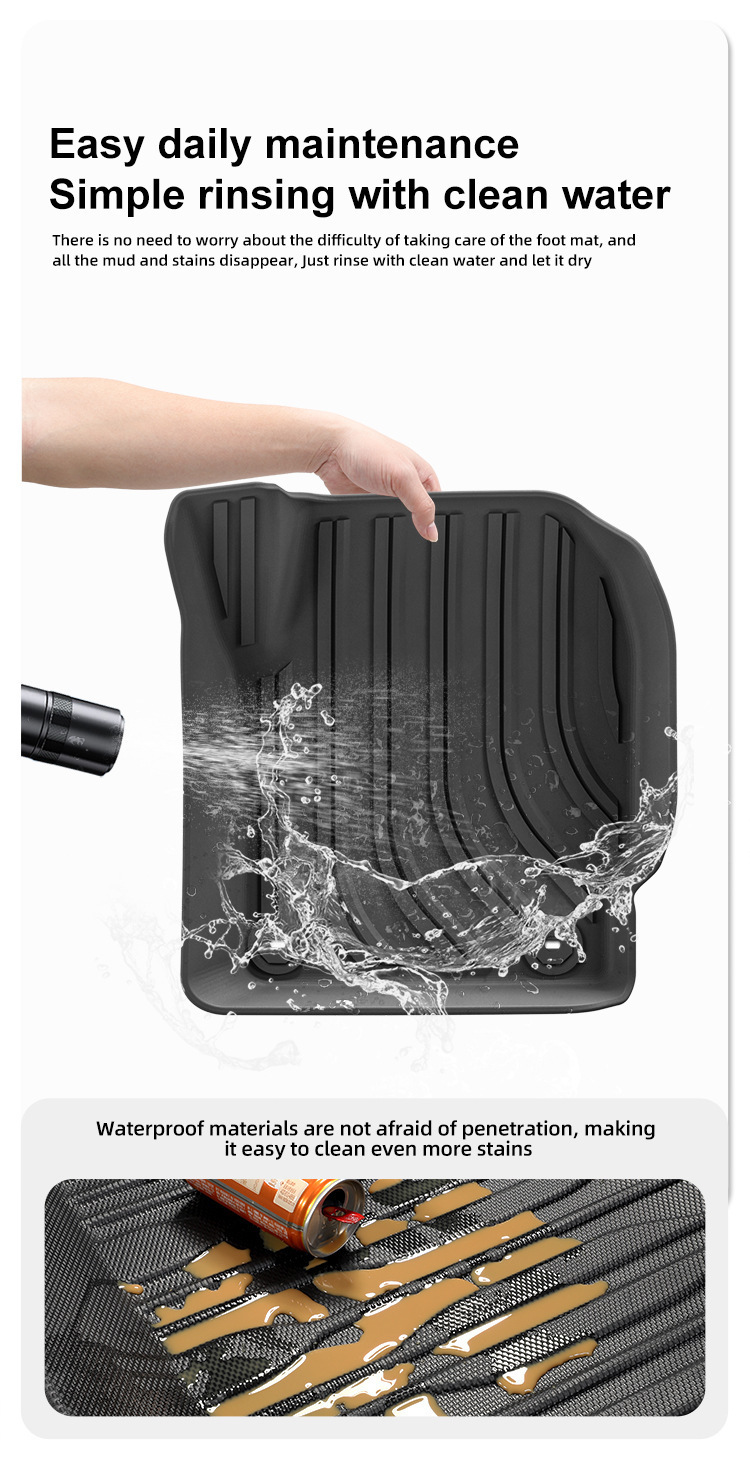Suitable for 19-25 Toyota Corolla 210 Series Car Floor Mats, Special Car-Specific Fully Environmentally Friendly Tpe Floor Mats