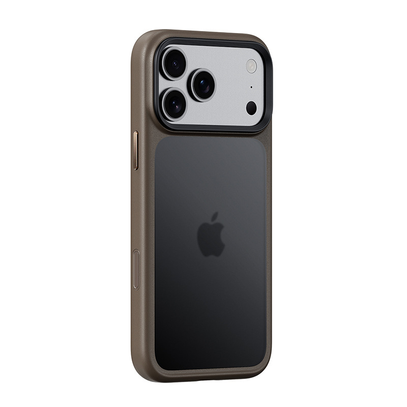 适用iPhone17手机壳苹果17promax手机保护套优盾磨砂磁吸带AI键|undefined
