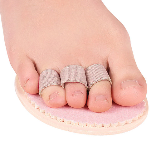 Toe separator, metatarsal pad with thumb overlap hammer toe share, breathable sweat-absorbent anti-wear anti-pain front foot pad