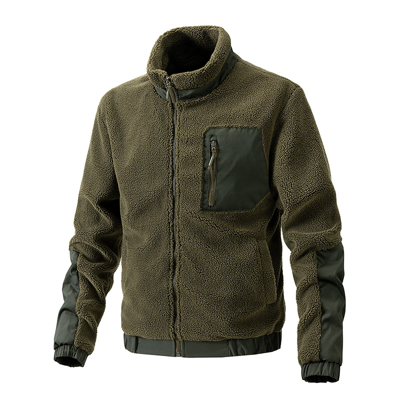 men's velvet jacket with zipper