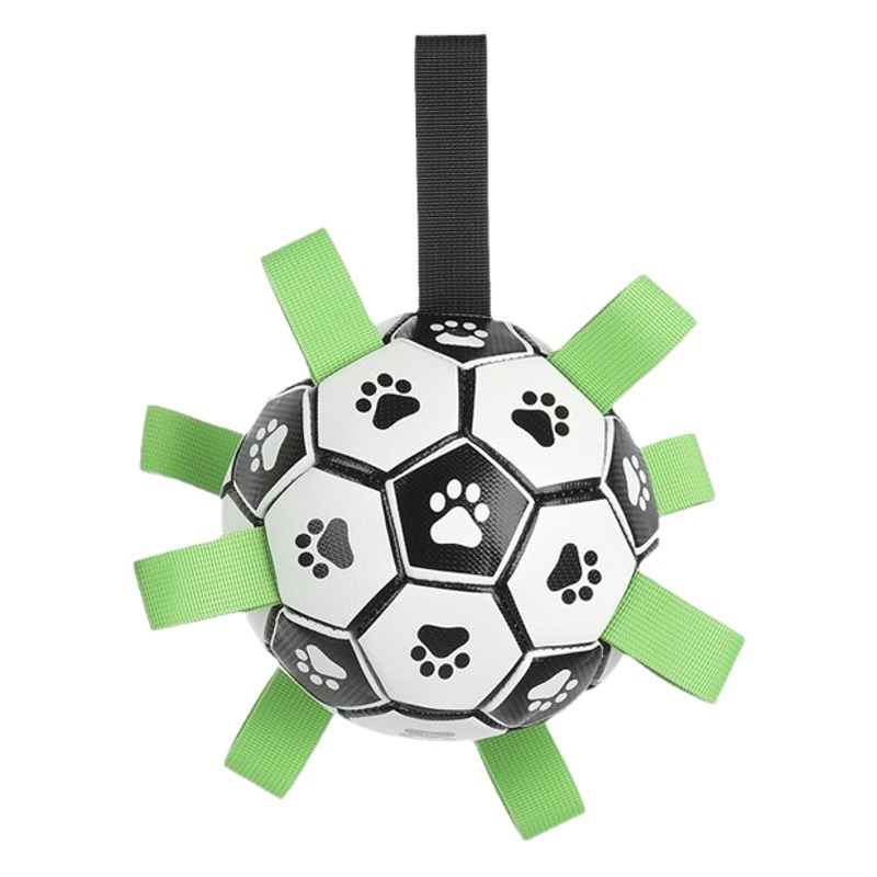 Perro de juguete Bola de borde animal auto-Hola entrenamiento de juguete al aire libre perro especial de fútbol resistente a mordeduras molares suministros para mascotas al por mayor