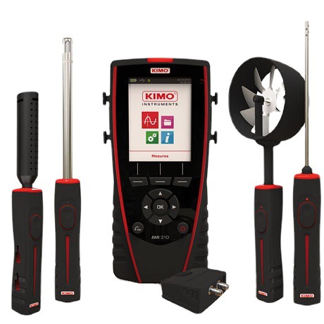 供应法国凯茂AMI310多功能测量仪 测量风速 差压 温湿度 CO2 CO