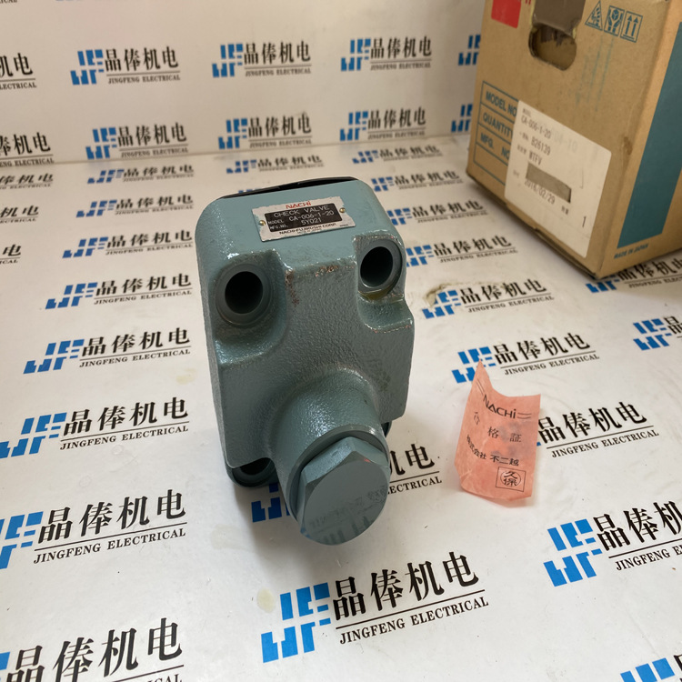 CA-F16-2-8236B不二越NACHI单向阀 SA-G03-C6-GR-D2-J21