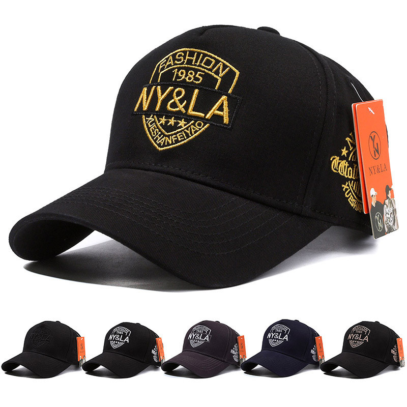 Sunshade Sunscreen Big Head Ring Shield NYLA Fashion Versatile Baseball Cap Four-Season Hat Unisex Hard Top Hat