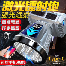 強光感應頭燈充電防水戶外頭燈長續航頭戴式鋰電池LED礦燈夜釣燈