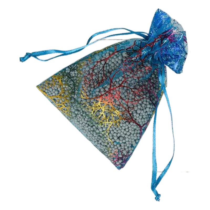 Hongyu оптовые поставки позолота Коралловая Пряжа сумка Красочная Сумка из органзы размер любой оптом