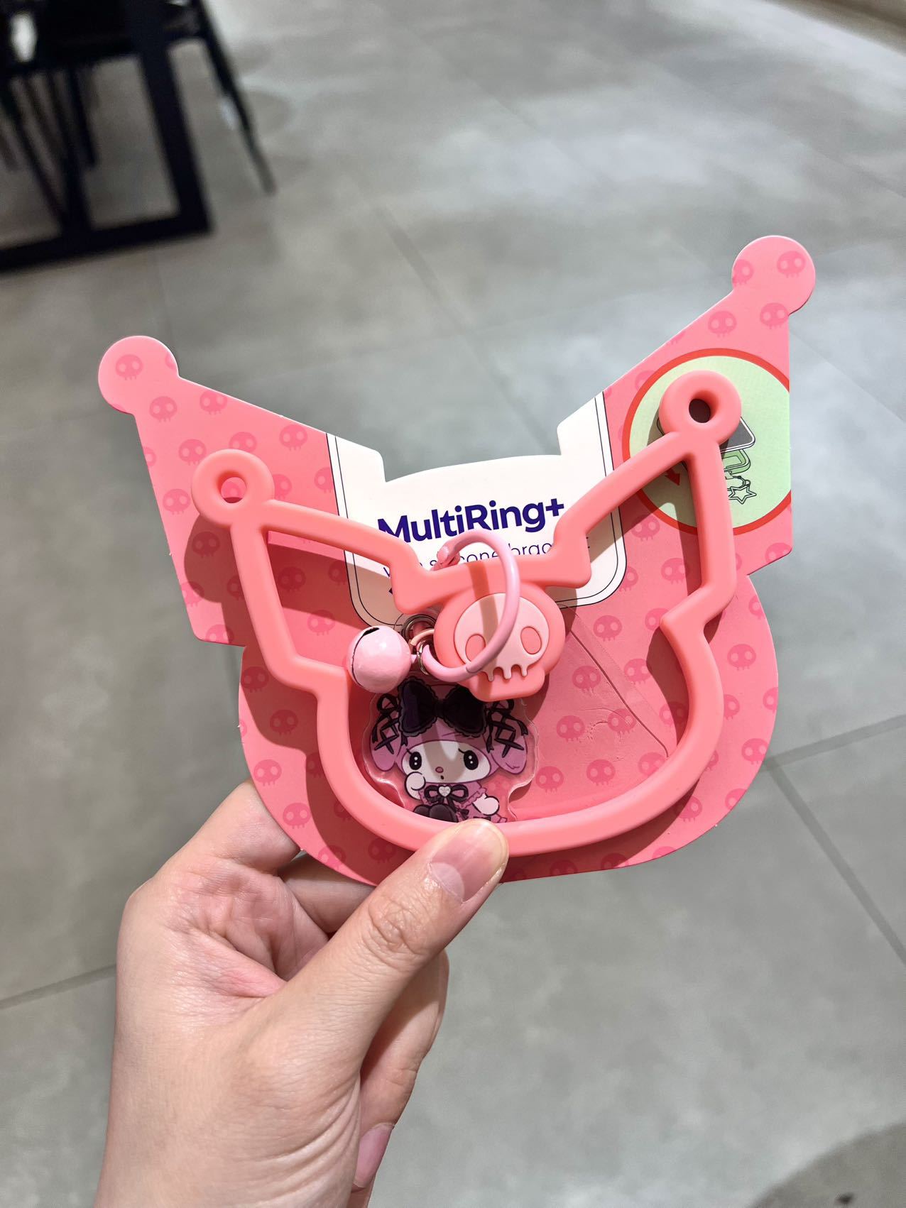 Cordón de teléfono móvil de alta gama estilo ins hecho a mano de boutique Pulsera de silicona Kulomi Cordón de teléfono móvil de moda Cordón corto