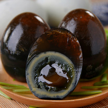 无铅工艺松花皮蛋50-85g 土鸭蛋松花蛋皮蛋变蛋溏心砂心包邮批发